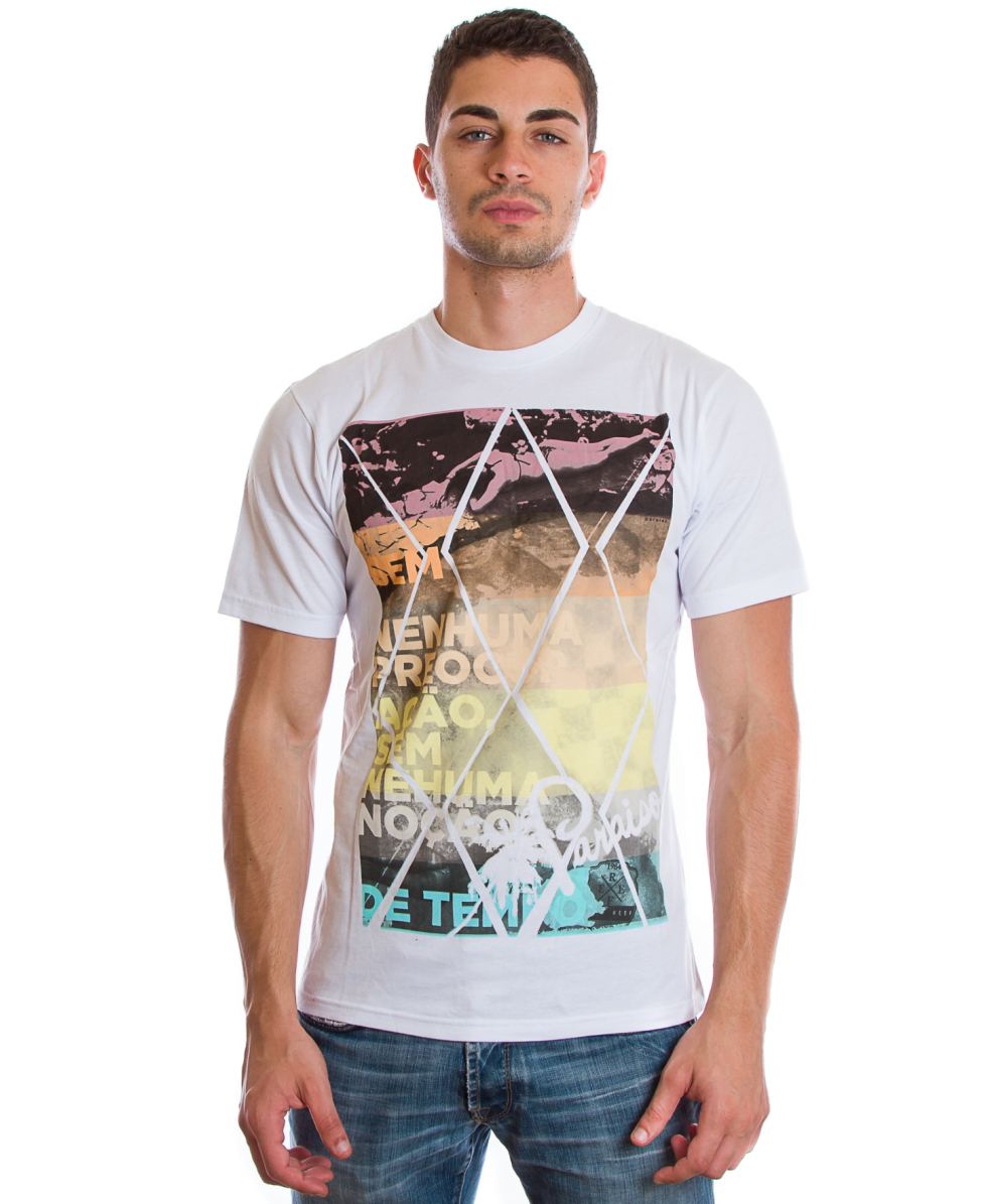 REEF - T-SHIRT M/C - TOO EXOTIC - WHITE - RF-00B759WHI