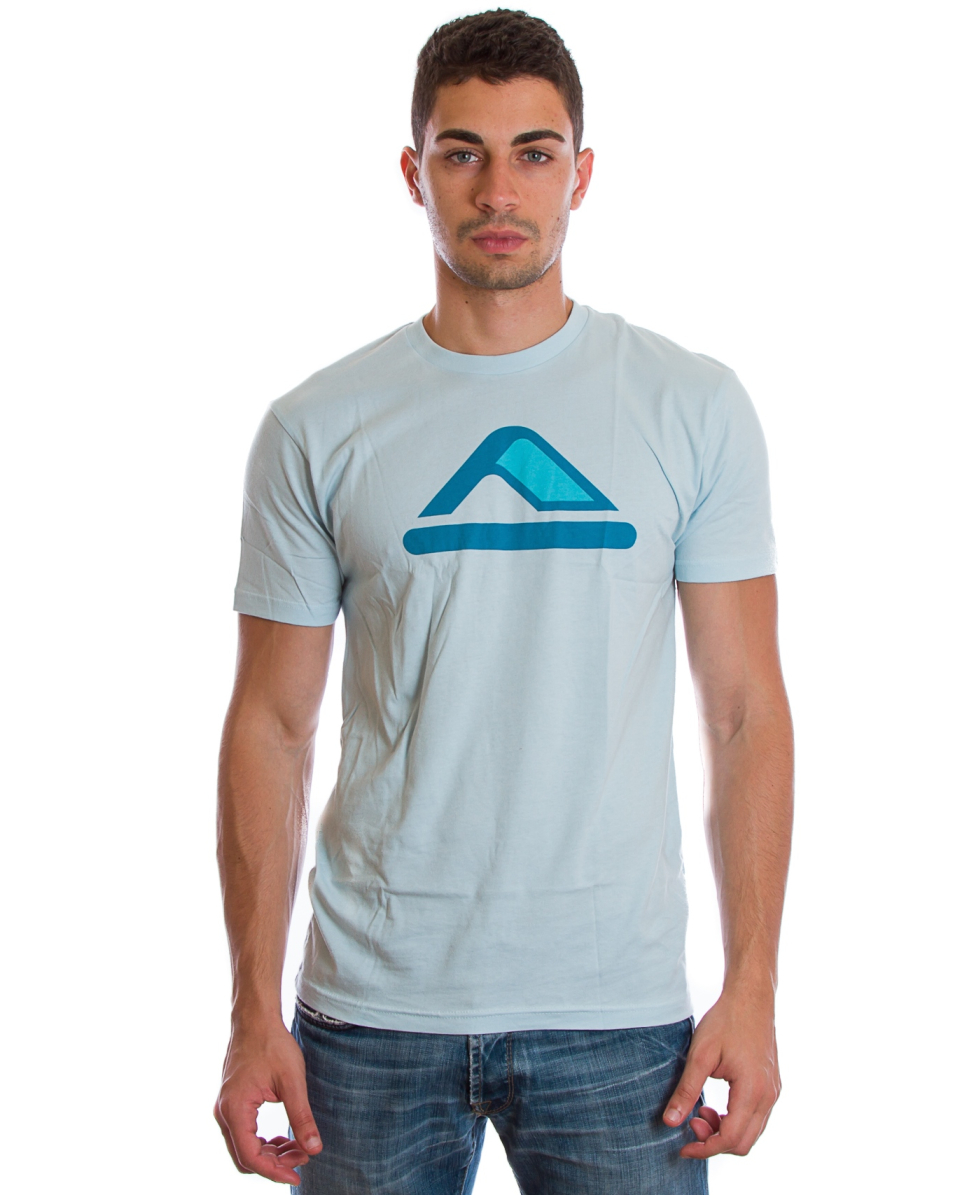 REEF - T-SHIRT M/C -  CLASSICAL ICON - RB881LIB - LIGHT BLUE
