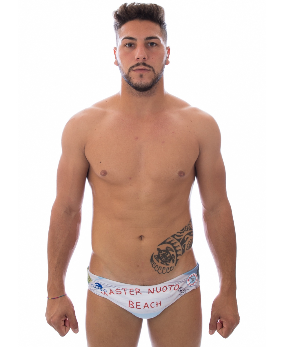 TURBO - COSTUME SLIP - MASTER NUOTO BEACH - 55551