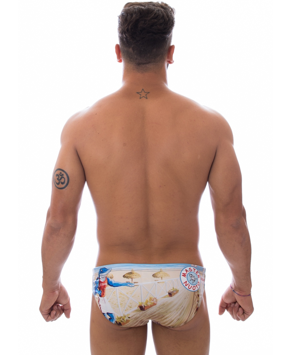 TURBO - COSTUME SLIP - MASTER NUOTO BEACH - 55551