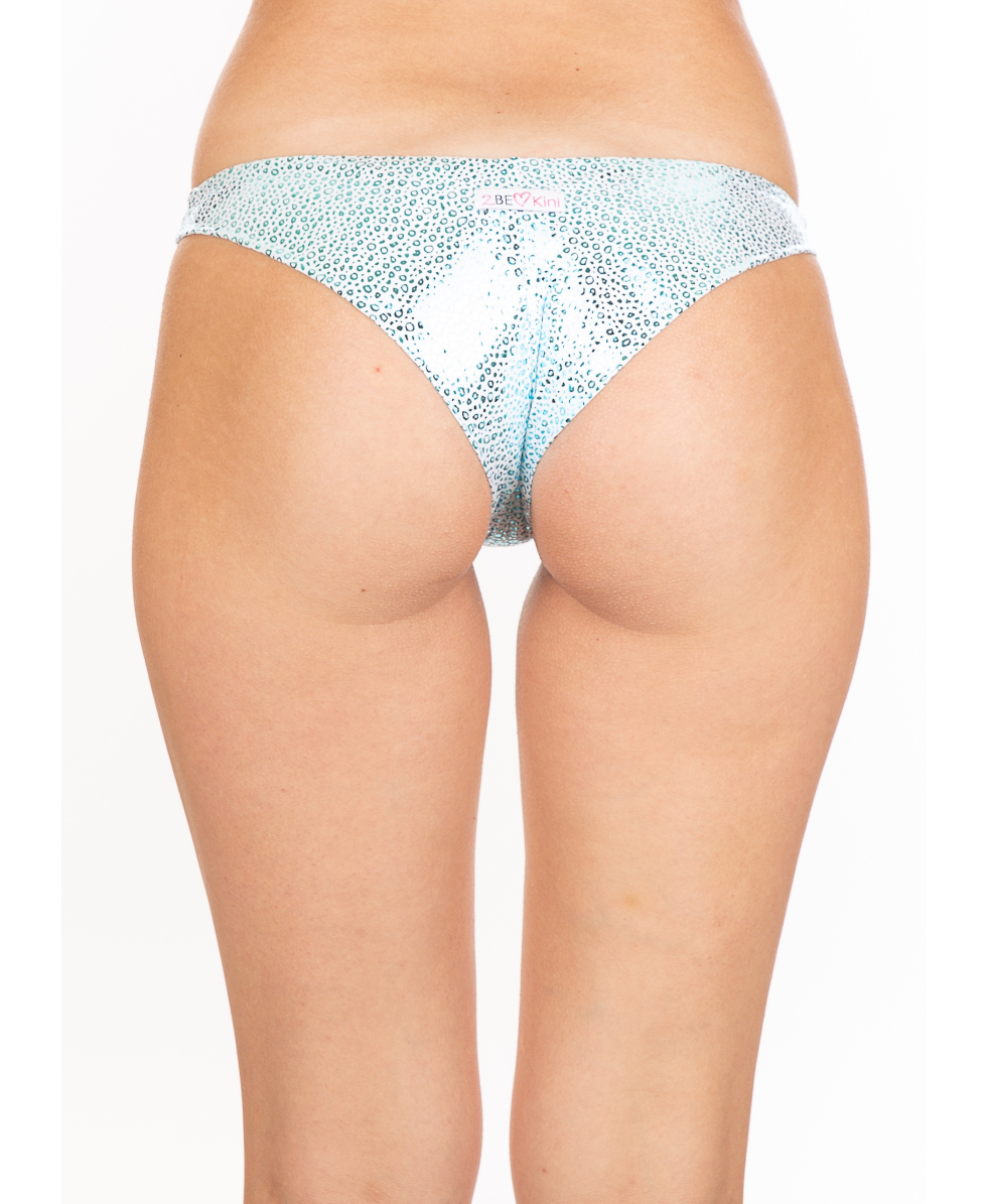 2BEKINI - SLIP BRASILIANA SHINY - 7564-44 - TURQUOISE