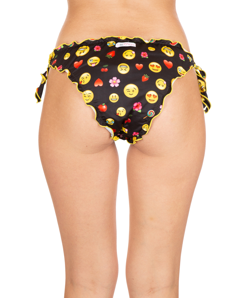 2BEKINI - SLIP FIOCCHI FRILL - 7451-1 - EMOJI