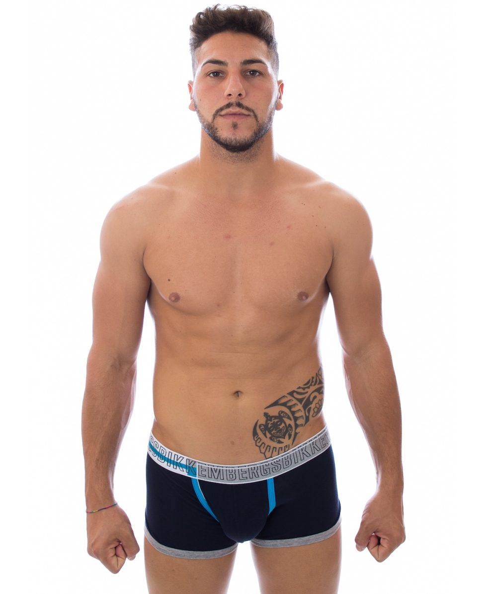 BIKKEMBERGS - BOXER/TRUNK GRAFIC LINE II - B4B4015-0023 - BLUE