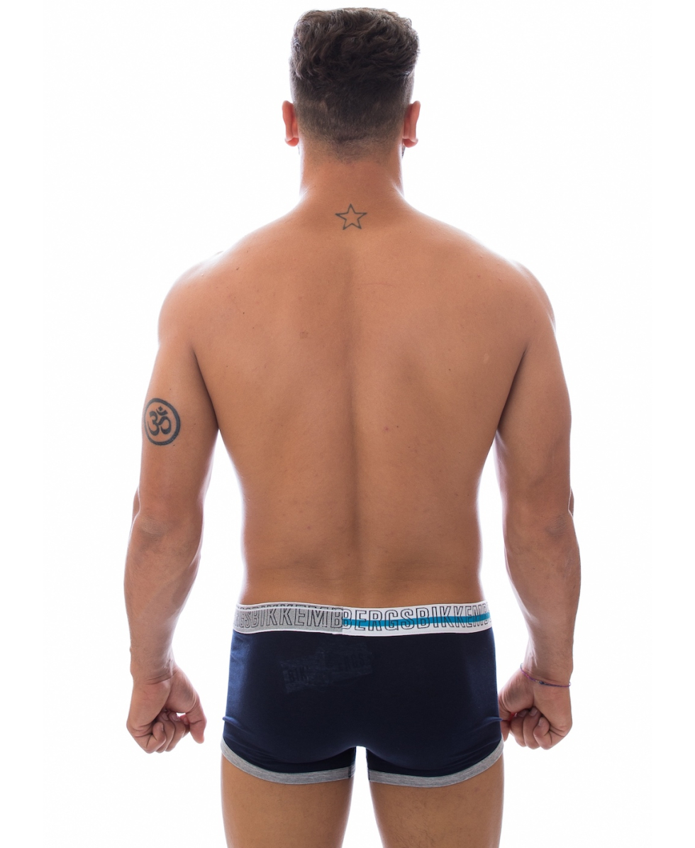 BIKKEMBERGS - BOXER/TRUNK GRAFIC LINE II - B4B4015-0023 - BLUE