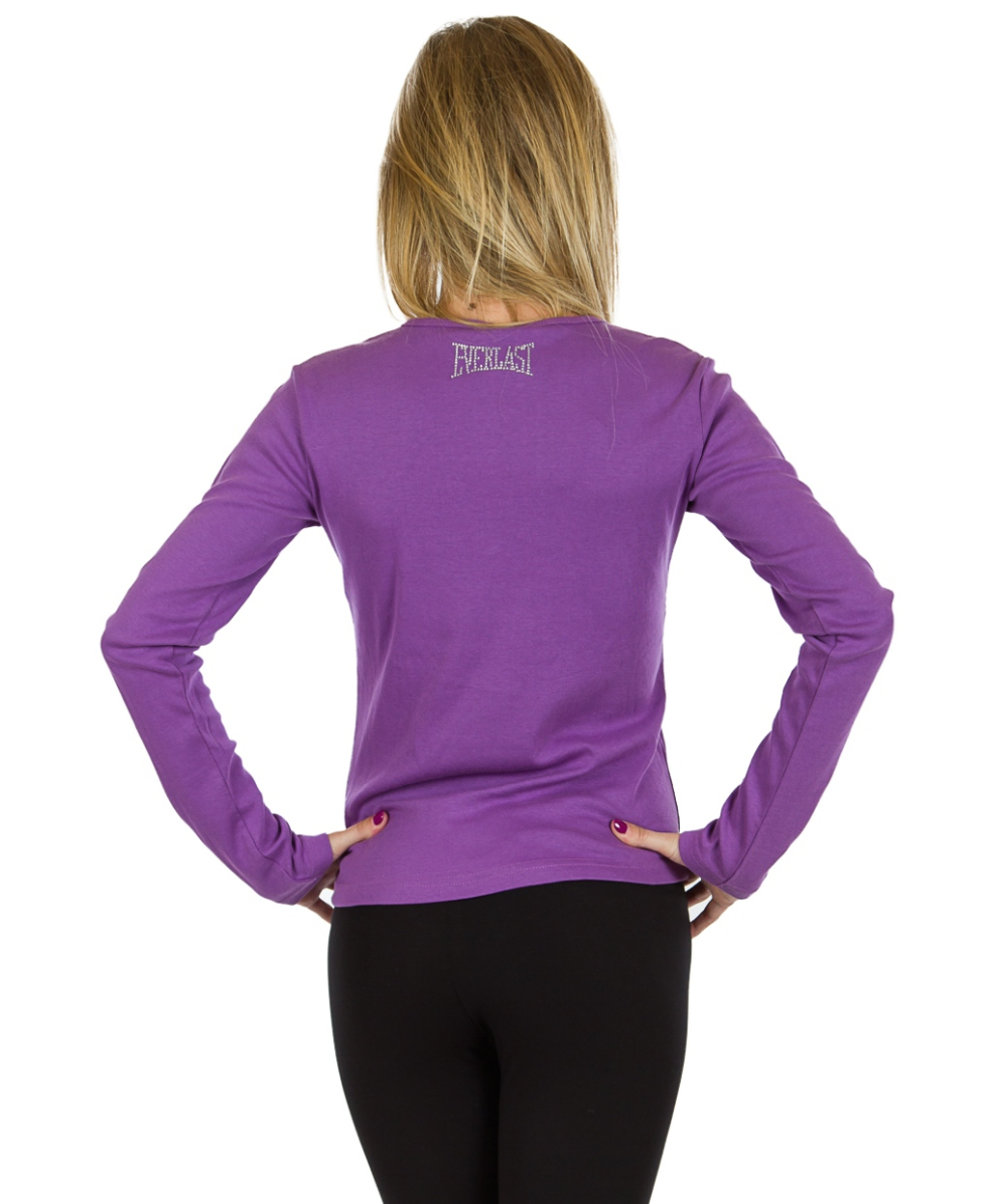 EVERLAST- MAGLIA M/L JUNIOR - BIMBA - VIOLA - 7J634R00 - V700
