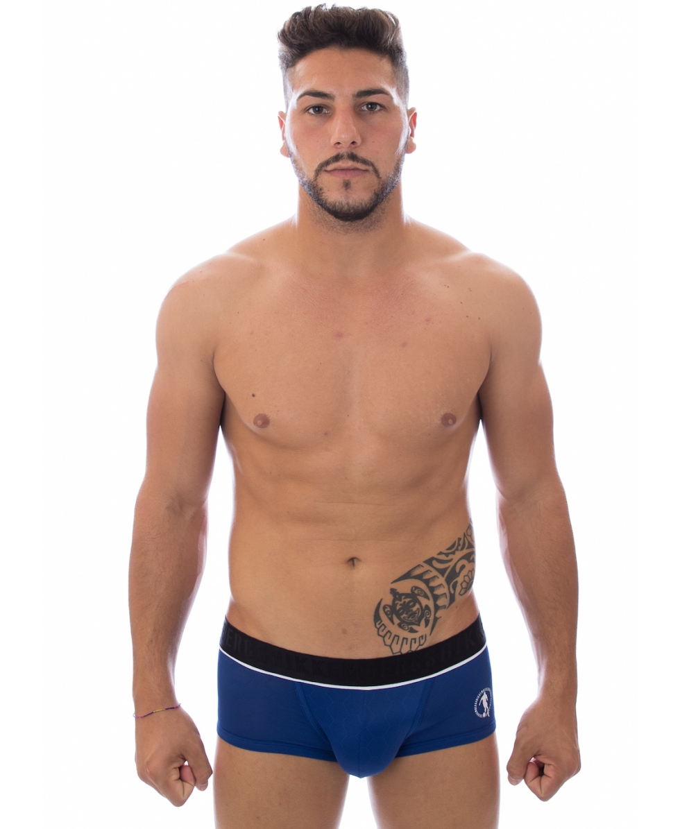 BIKKEMBERGS - BOXER/TRUNK STADIUM - B4B4017-2010 - BLUE NAVY