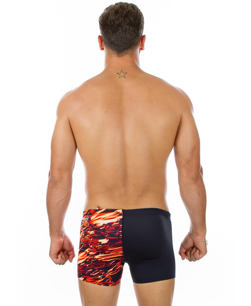 SPEEDO - COSTUME BOXER - ALV DIGI - 09-734-A405 - BLACK - ENDURANCE+