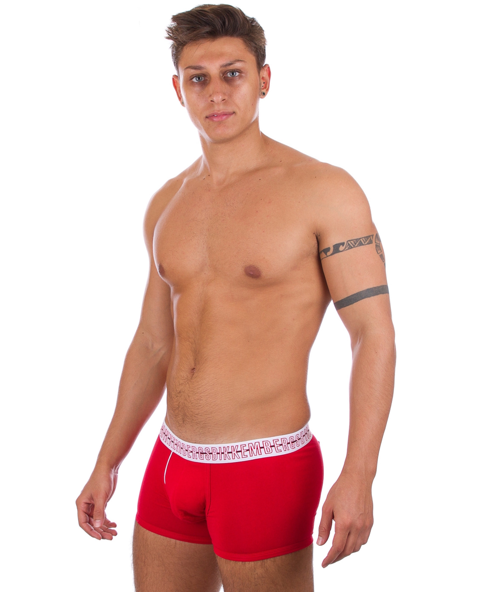 BIKKEMBERGS - BOXER/TRUNK - L17-P764-4000 - RED