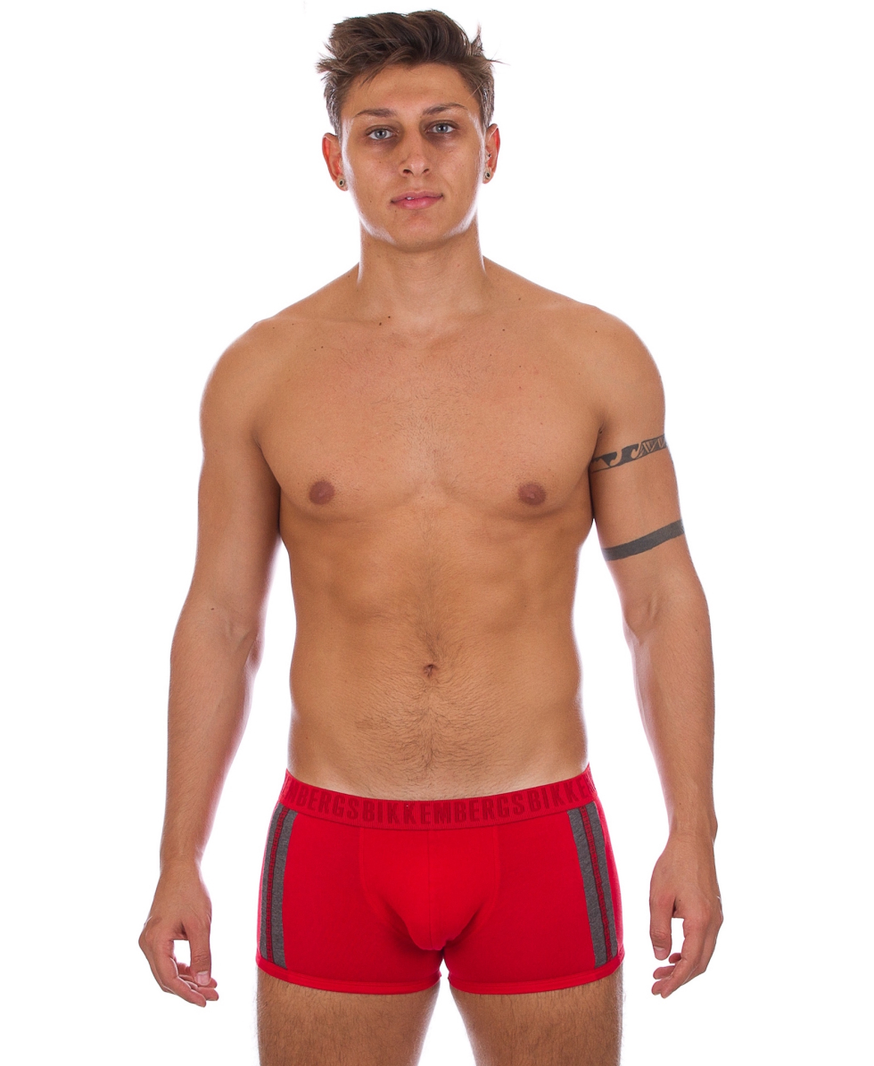 BIKKEMBERGS - BOXER - SHORTY - L1A-P703-4200 - ROSSO