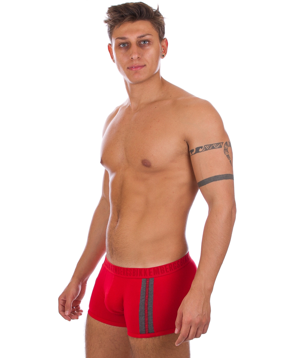 BIKKEMBERGS - BOXER - SHORTY - L1A-P703-4200 - ROSSO
