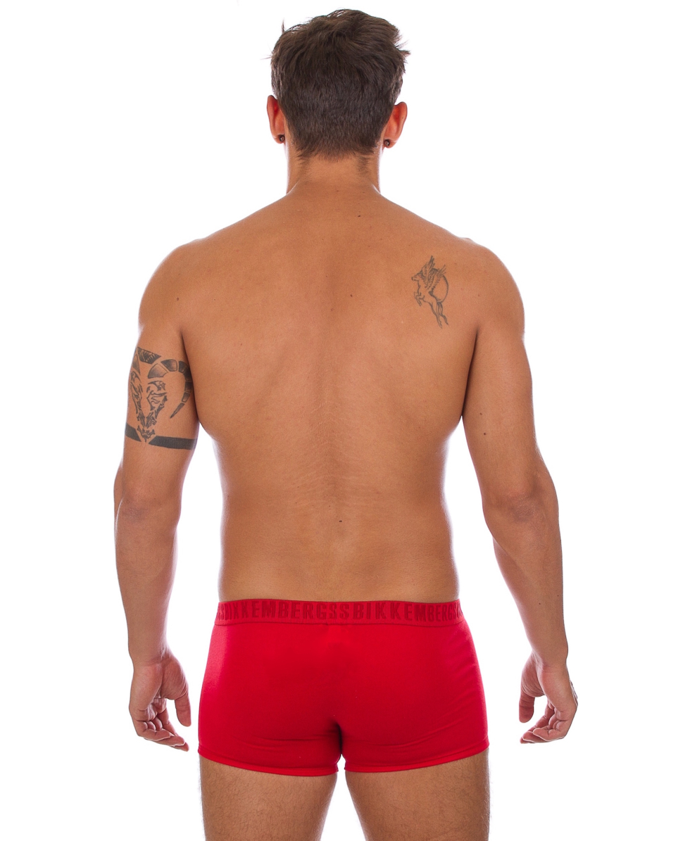 BIKKEMBERGS - BOXER - SHORTY - L1A-P703-4200 - ROSSO