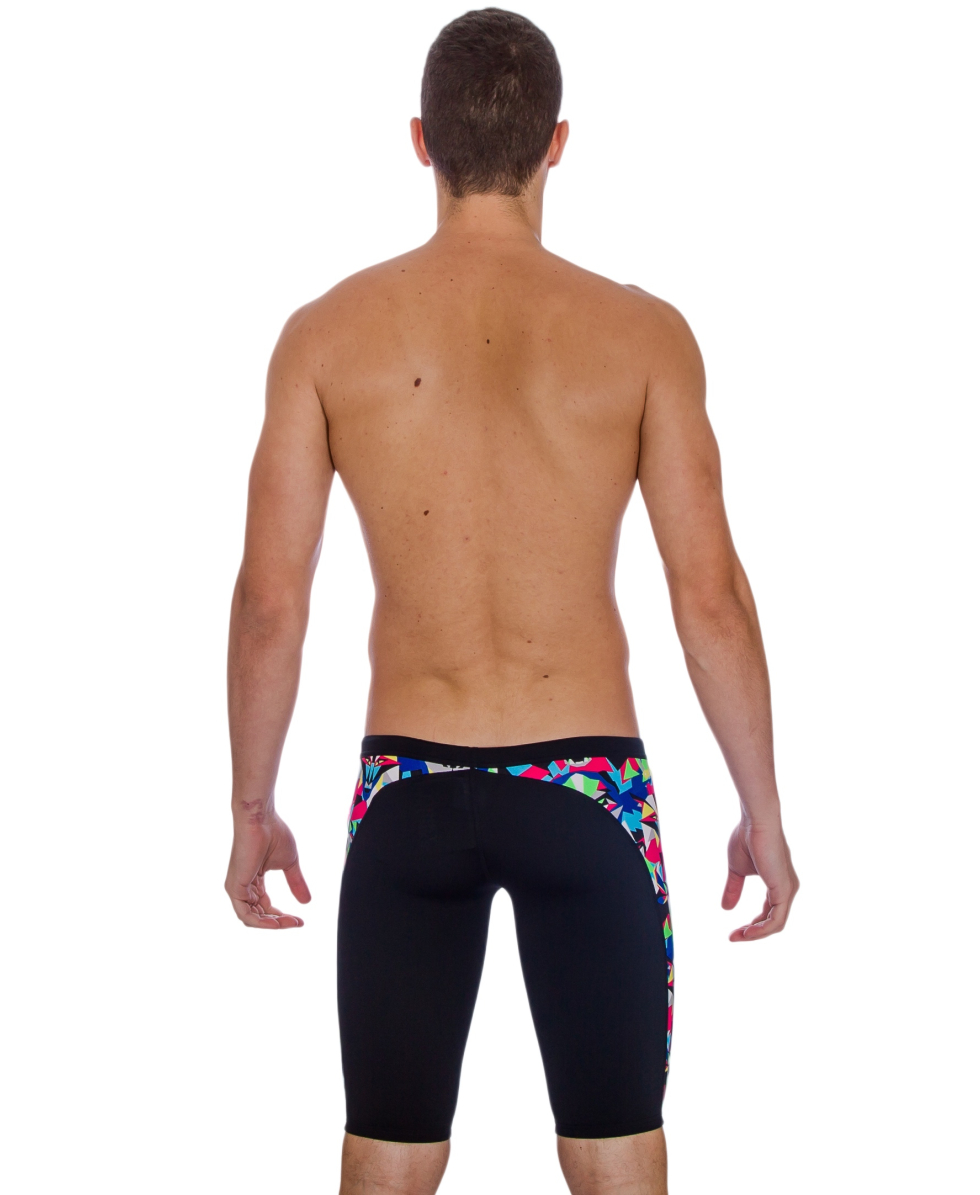 FUNKY TRUNKS - COSTUME JAMMER - TRAINING JAM - FT37M00608 - BLACK/PRIMAL PREDATOR