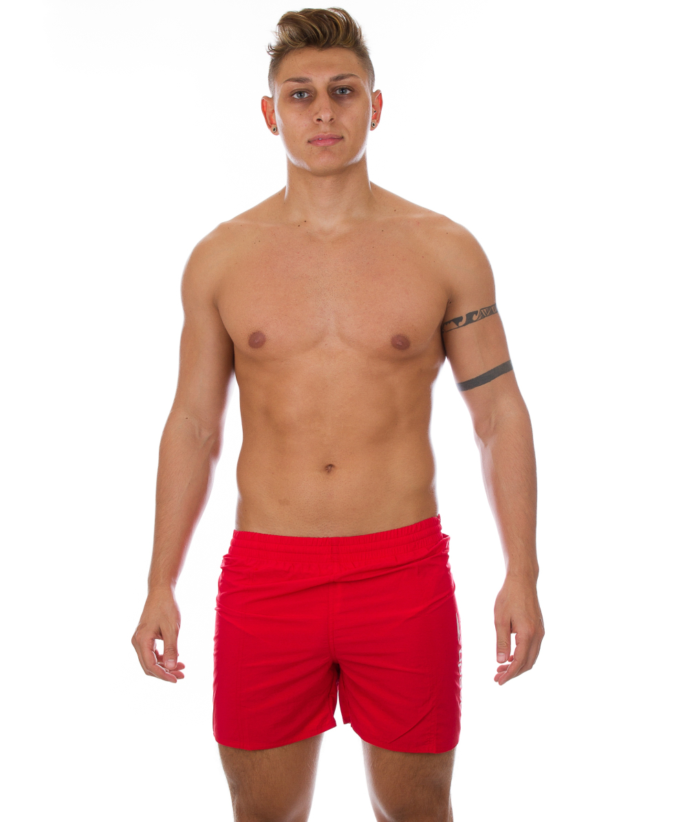 SPEEDO - COSTUME SHORT JR - CHALLENGE - RED/WHITE- 01-325-7718