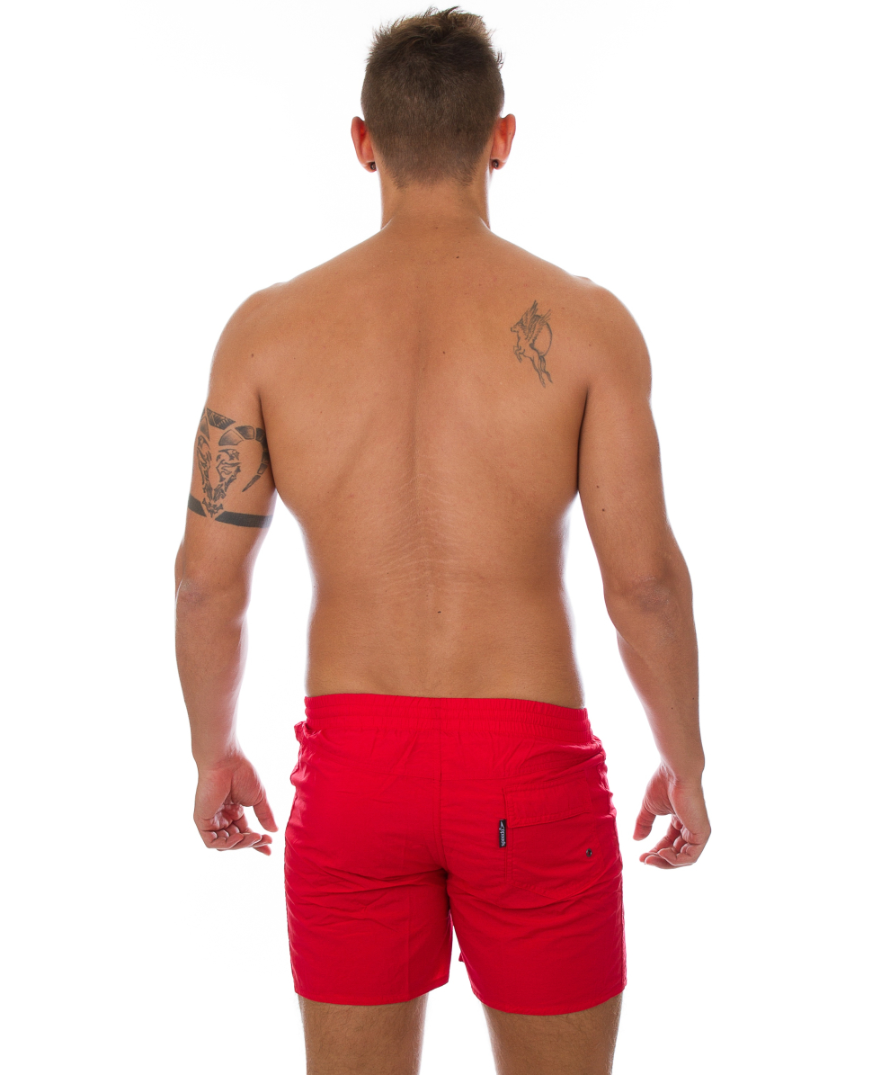 SPEEDO - COSTUME SHORT JR - CHALLENGE - RED/WHITE- 01-325-7718