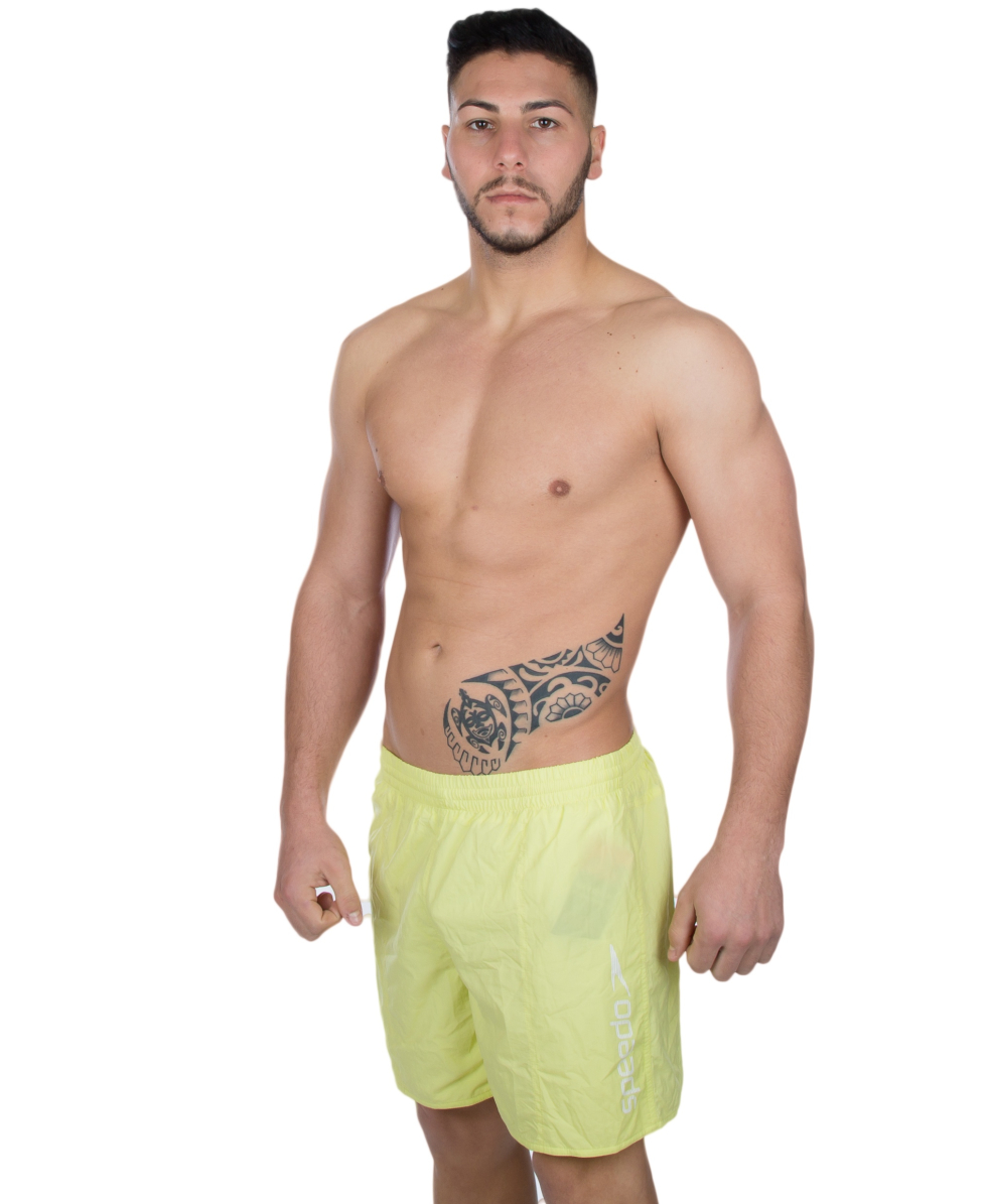 SPEEDO - COSTUME BOXER SCOPE - FLUO YELLOW/WHITE- 01-320-9396