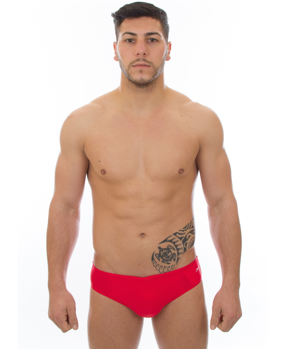 SPEEDO - COSTUME SLIP JUNIOR - LOGO 6,5 CM BRF JM - ROSSO - 05-533-6451
