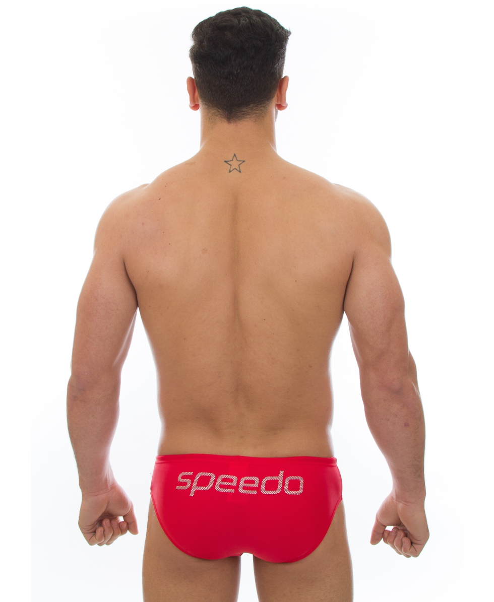 SPEEDO - COSTUME SLIP JUNIOR - LOGO 6,5 CM BRF JM - ROSSO - 05-533-6451