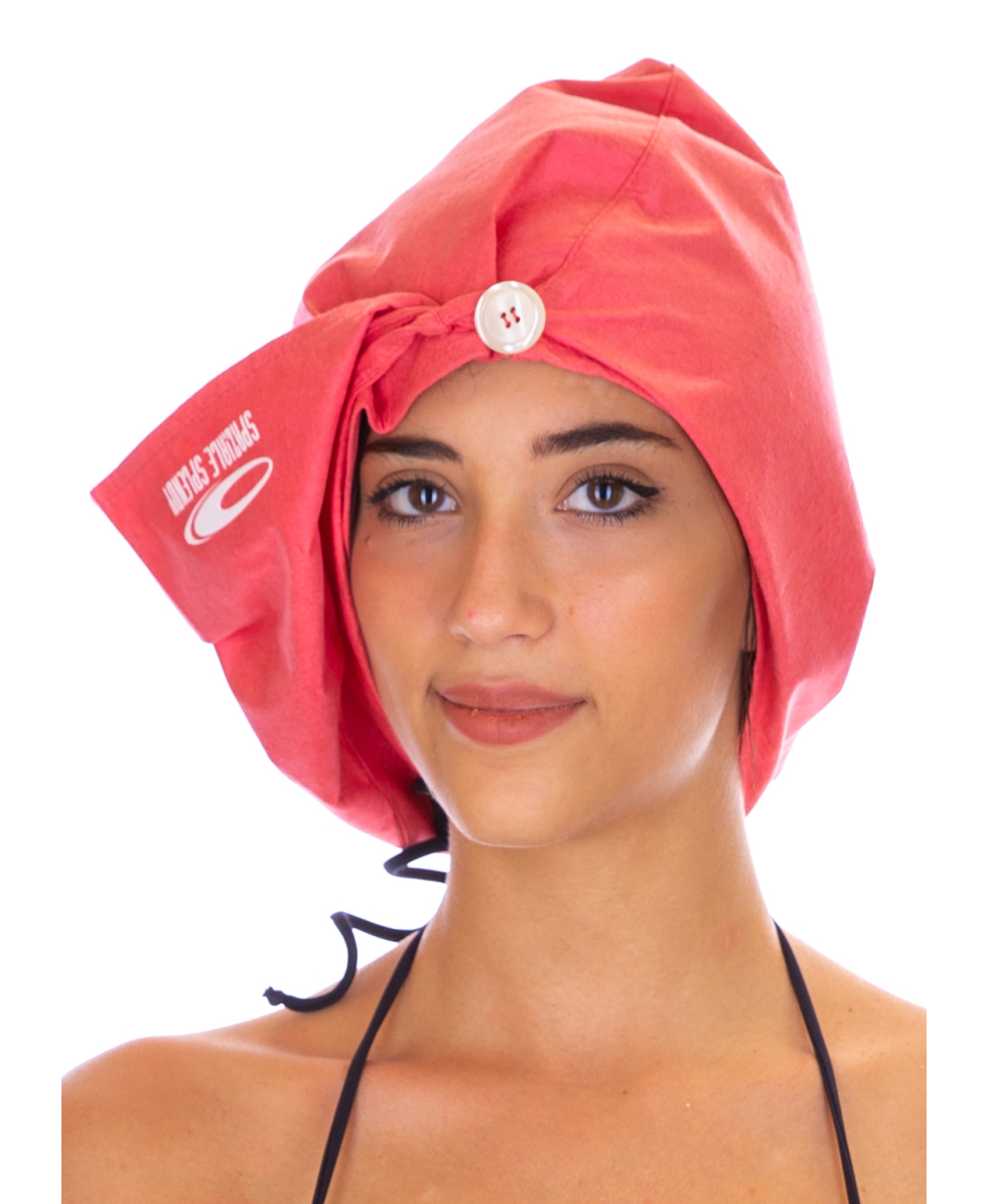 SPAZIALE SPLENDY - TURBANTE ASCIUGACAPELLI MICROFIBRA - PESCA