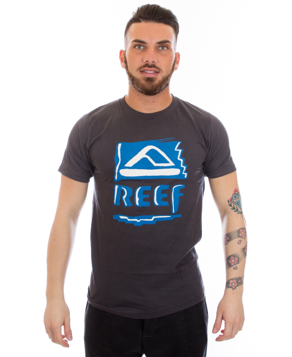 REEF - T-SHIRT HERITAGE RFTRO - RF0A2YF4CHA - CHARCOAL
