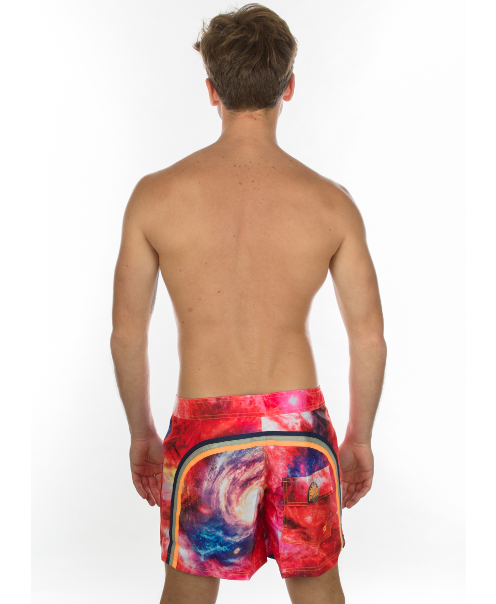 SUNDEK - COSTUME BOARDSHORT 14" - M502BDP02DS-421 - VIBRANT ORANGE - BS/RB LOW RISE