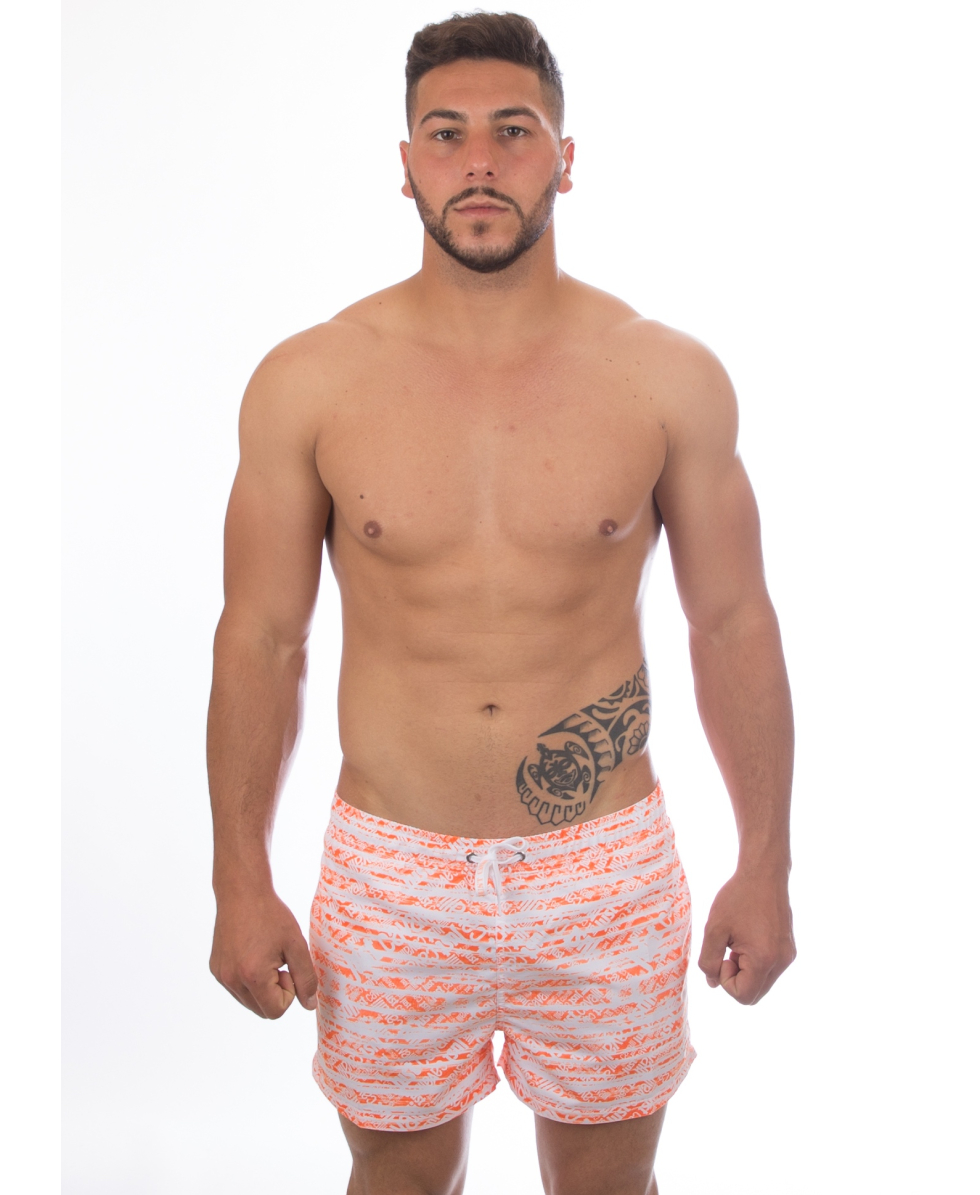 JUST CAVALLI - COSTUME SHORT - E6B640350-160 - WHITE/ORANGE