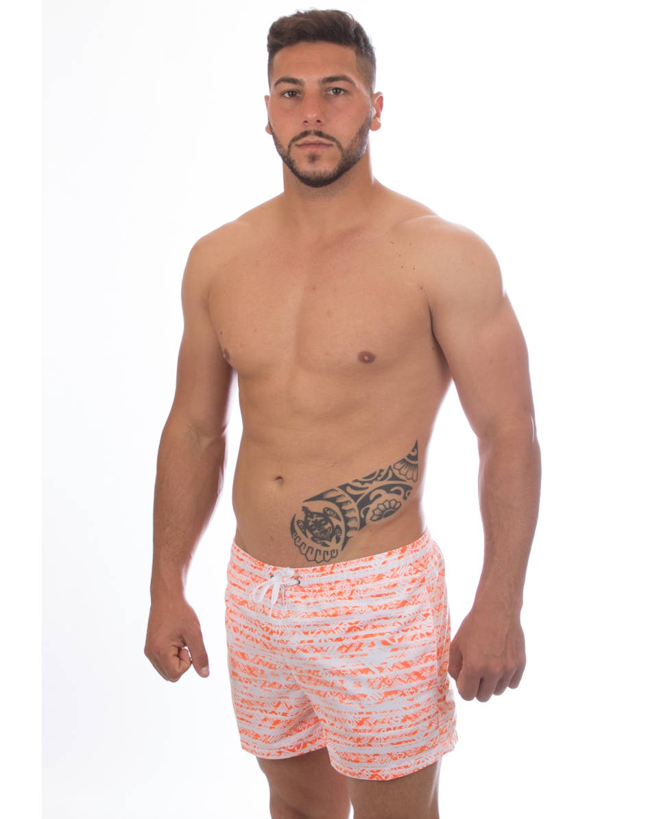 JUST CAVALLI - COSTUME SHORT - E6B640350-160 - WHITE/ORANGE