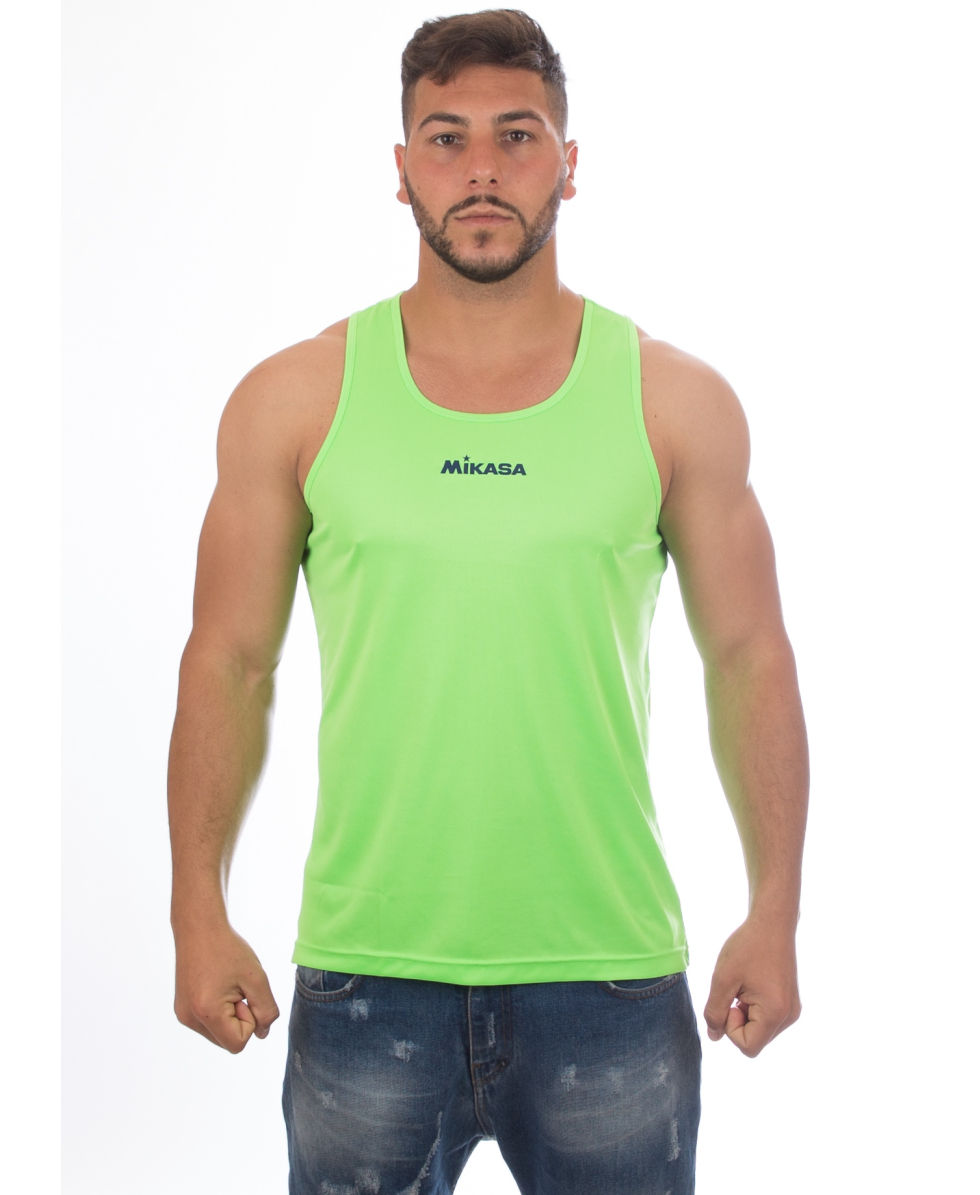MIKASA - CANOTTA UNISEX PALMAS - MT5007 - FLUO GREEN