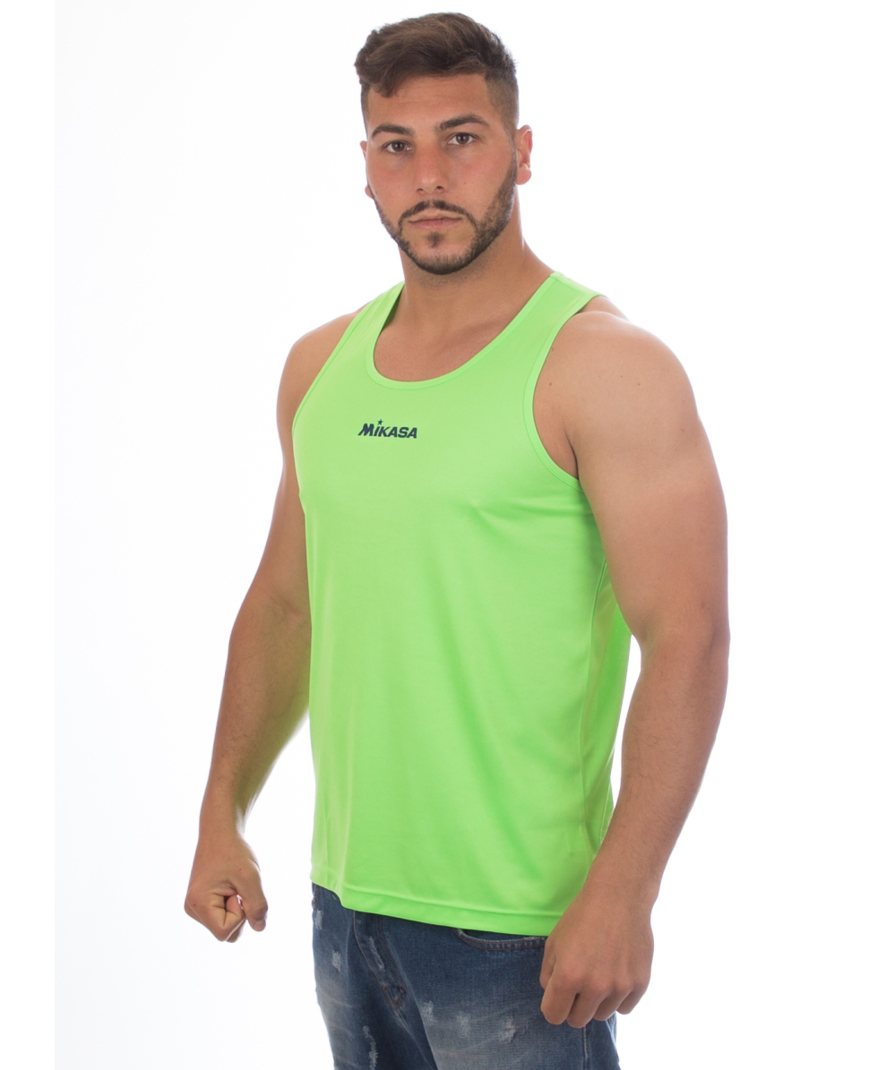 MIKASA - CANOTTA UNISEX PALMAS - MT5007 - FLUO GREEN