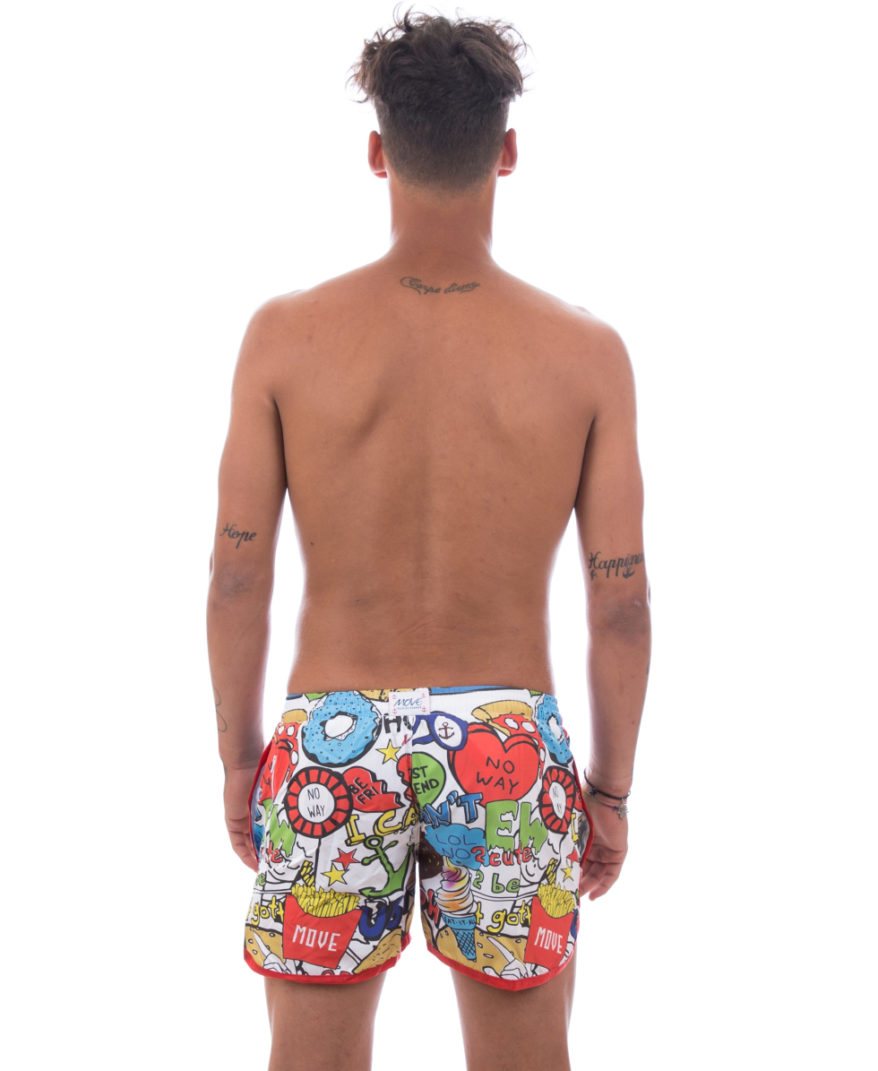 MOVE - COSTUME SHORT - BORDATO - I MULTI