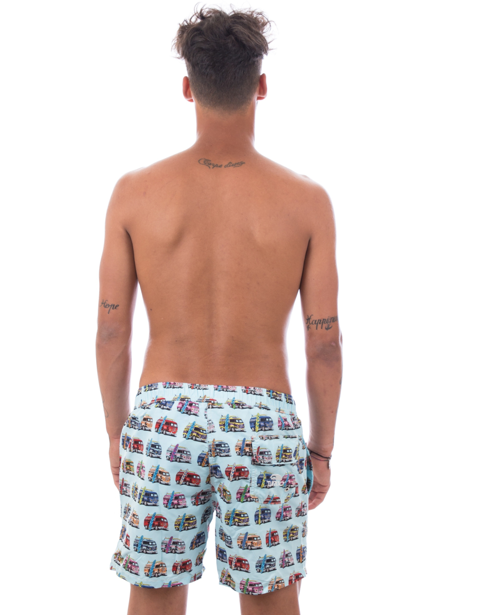 TURBO - COSTUME SHORT - BEACH - 39038/0066 - LIGHT BLUE