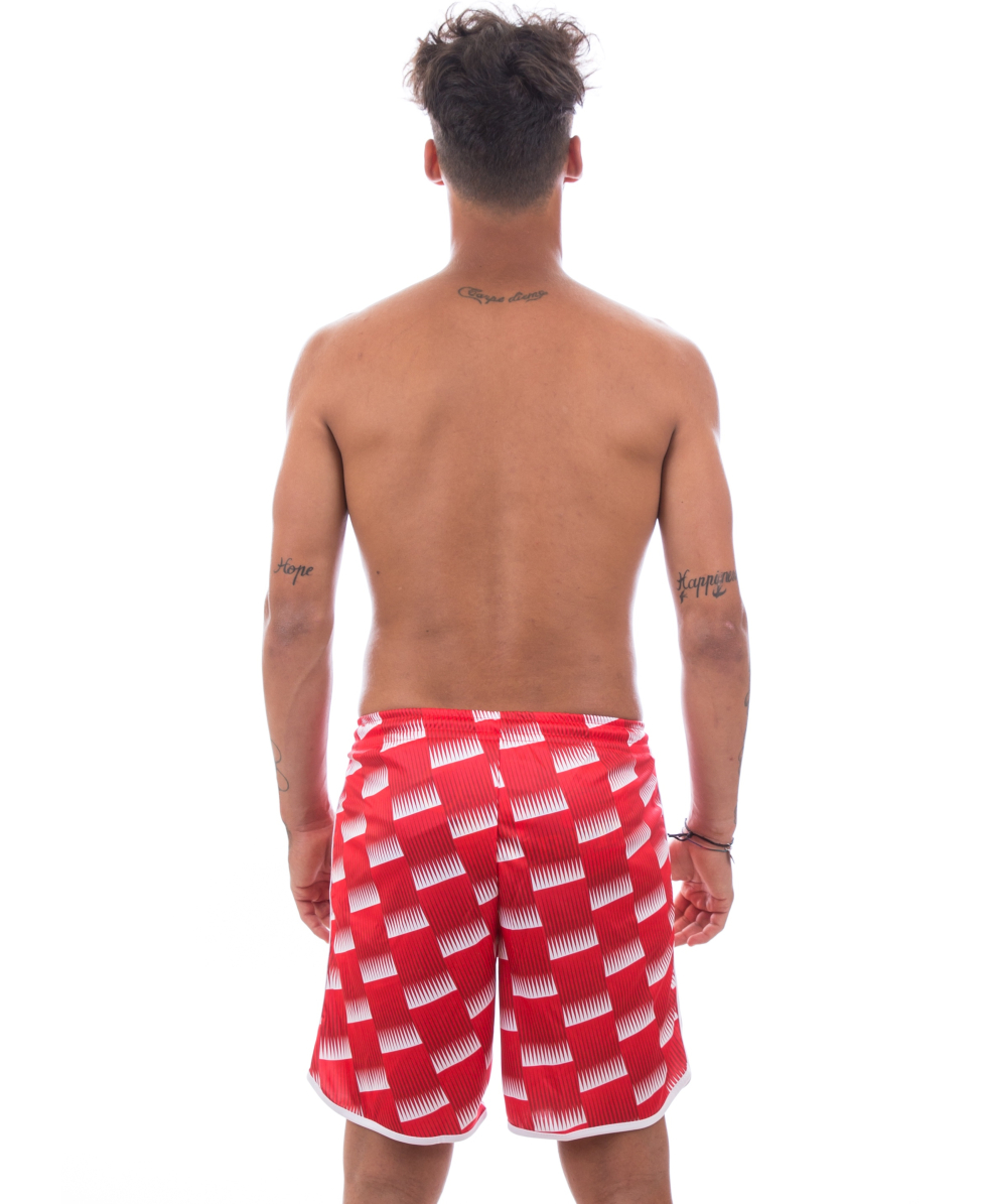 MIKASA - PANTALONCINO BEACHVOLLEY UOMO - MT50012 V5 - RED