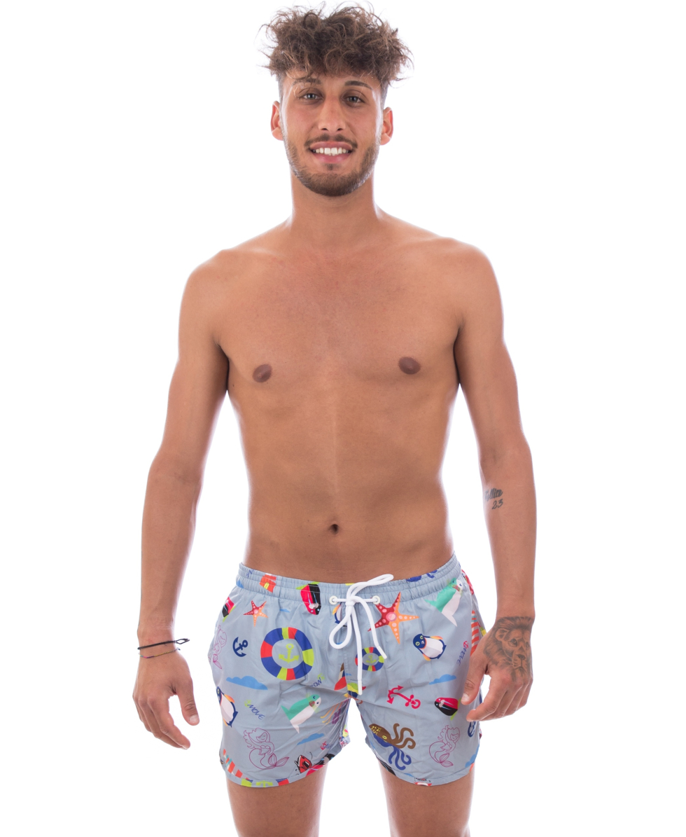 MOVE - COSTUME SHORT - BORDATO - L MULTI
