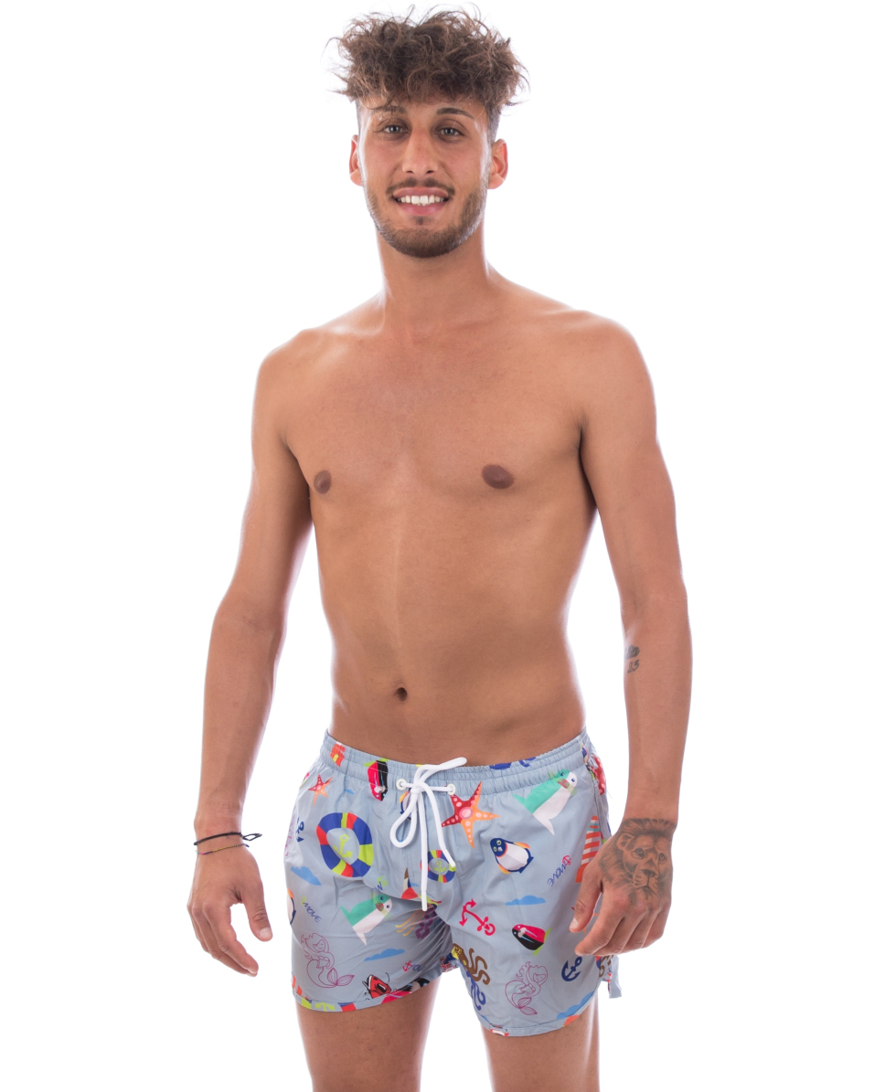 MOVE - COSTUME SHORT - BORDATO - L MULTI