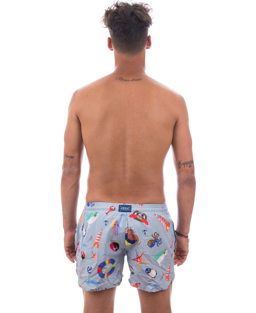 MOVE - COSTUME SHORT - BORDATO - L MULTI