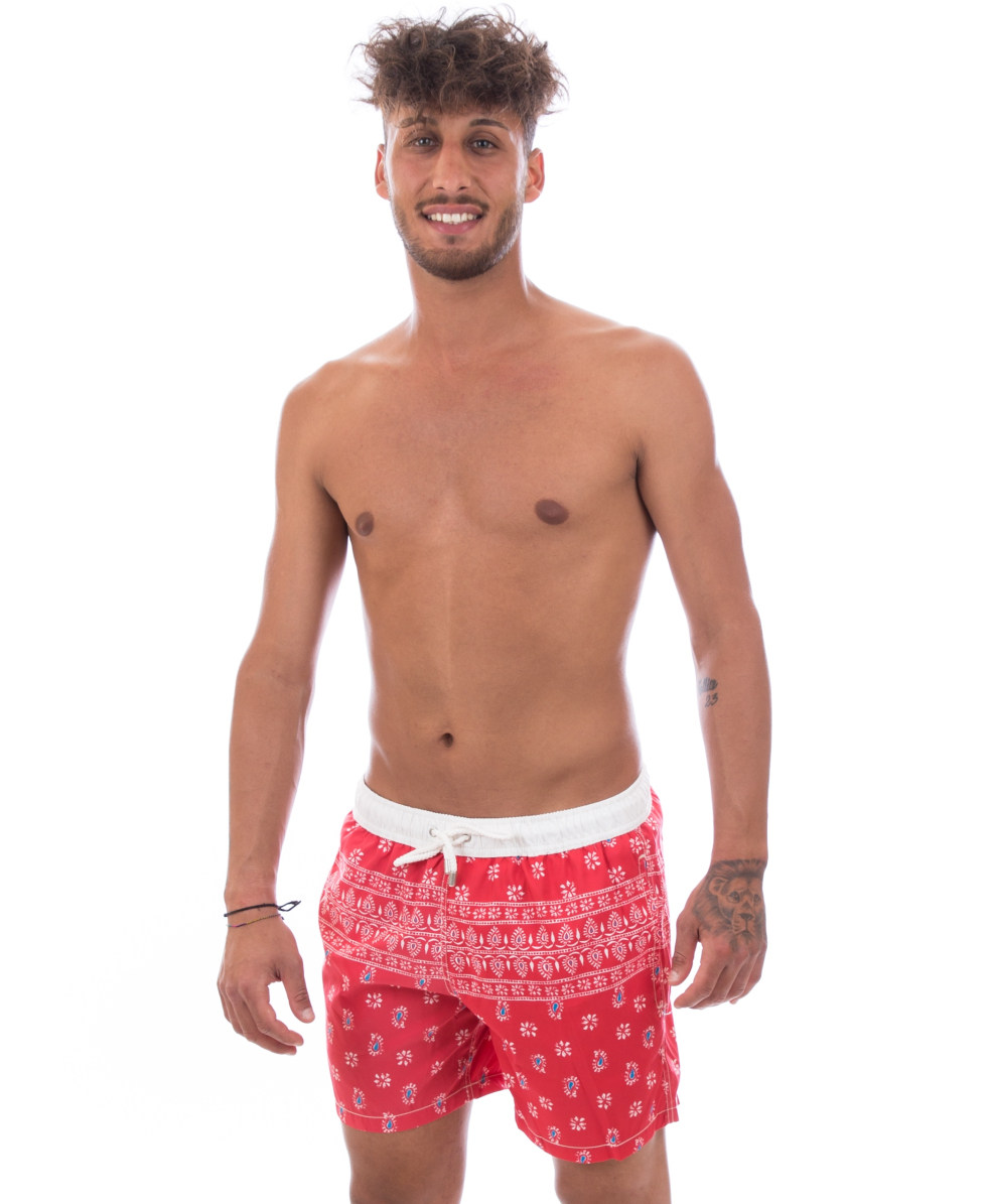 TURBO - COSTUME SHORT - BEACH - 39035/0008 - RED