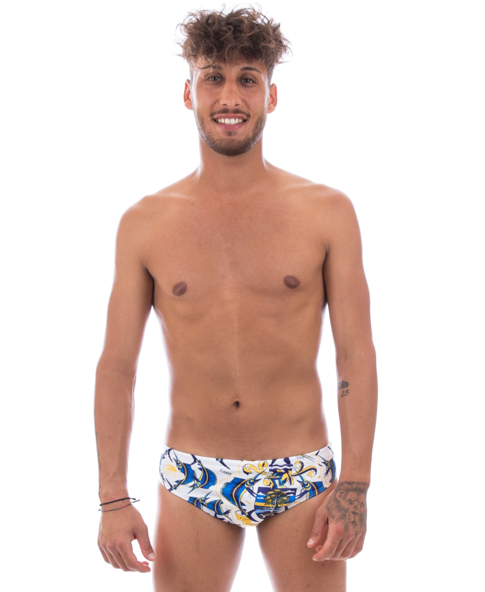 TURBO - COSTUME SLIP/BRIEF - CARIBEAN SOUL - 730306 WHITE