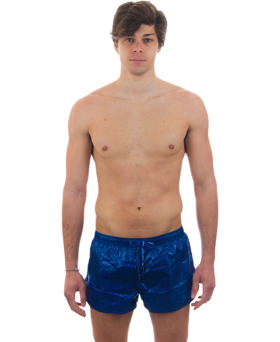 EMPORIO ARMANI - COSTUME SHORT - 211656 5P453 03833 - GLACIER - SWIMWEAR