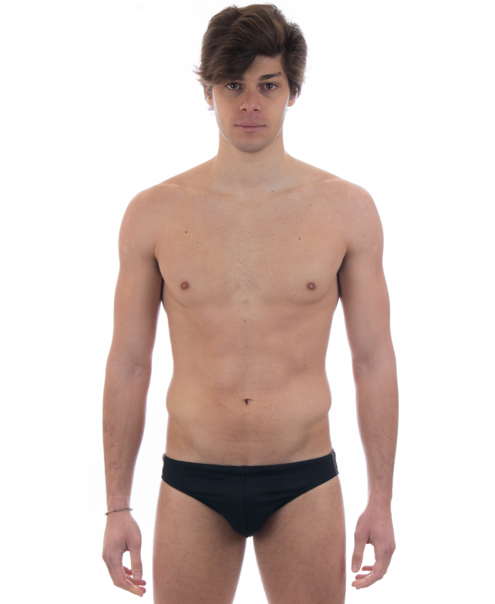 EMPORIO ARMANI - COSTUME SLIP/BRIEF - 210154 5P400 00020 - BLACK - SWIMWEAR