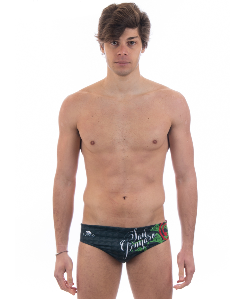 TURBO - COSTUME SLIP - SAN GENNARO - 79976/0009 - BLACK