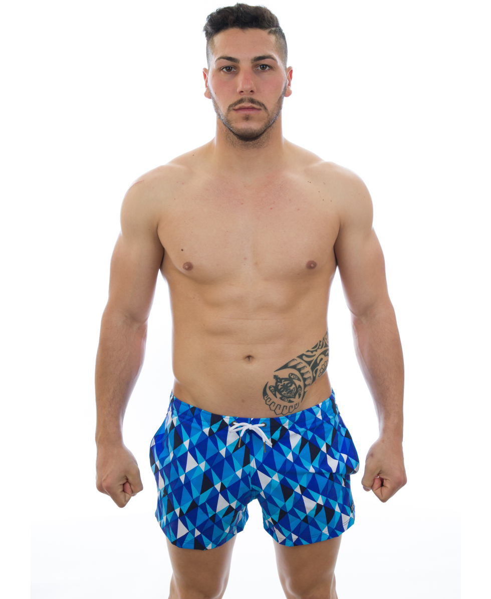 FUNKY TRUNKS - COSTUME SHORT - FT40M00734 - PLATINIUM POWER - WATERSHORT