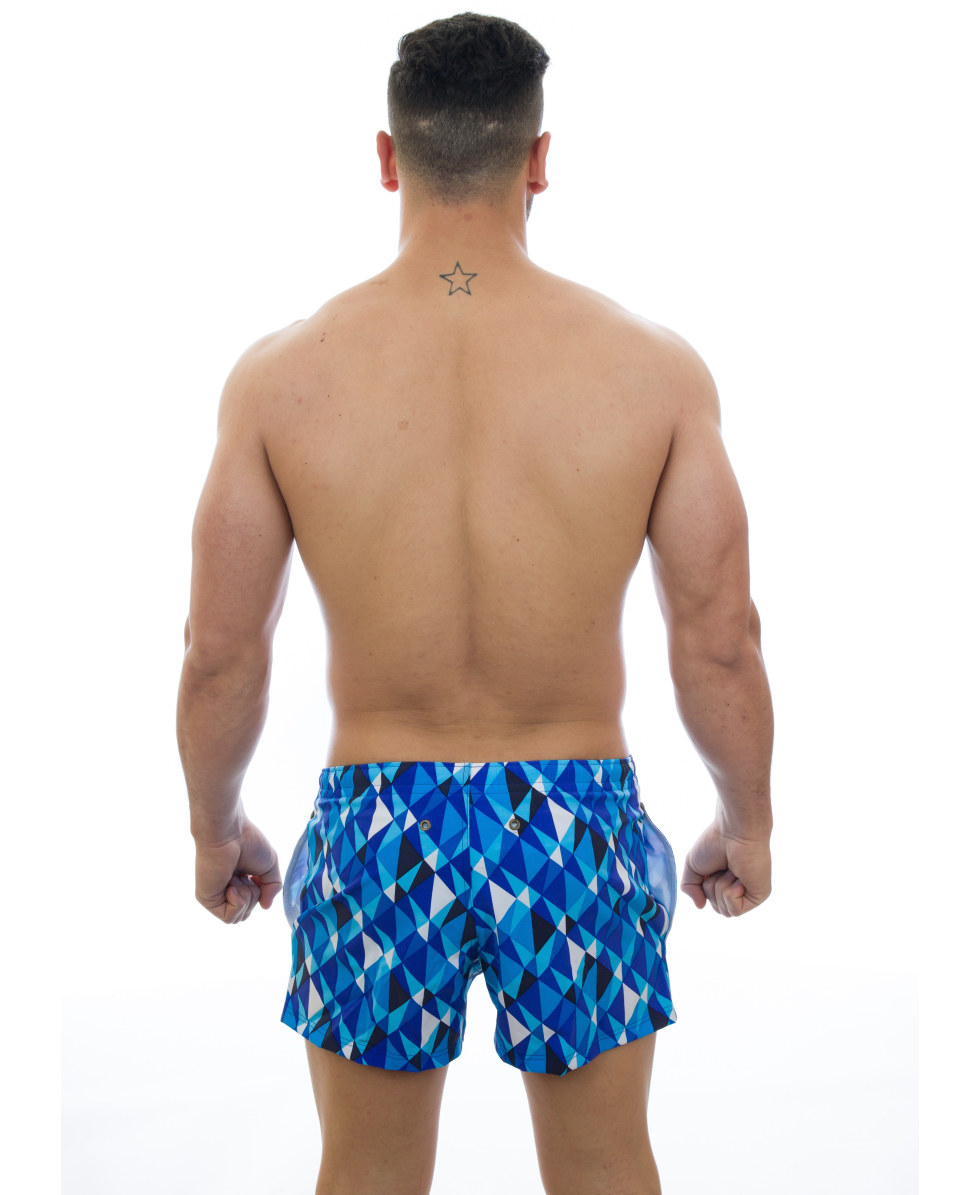 FUNKY TRUNKS - COSTUME SHORT - FT40M00734 - PLATINIUM POWER - WATERSHORT