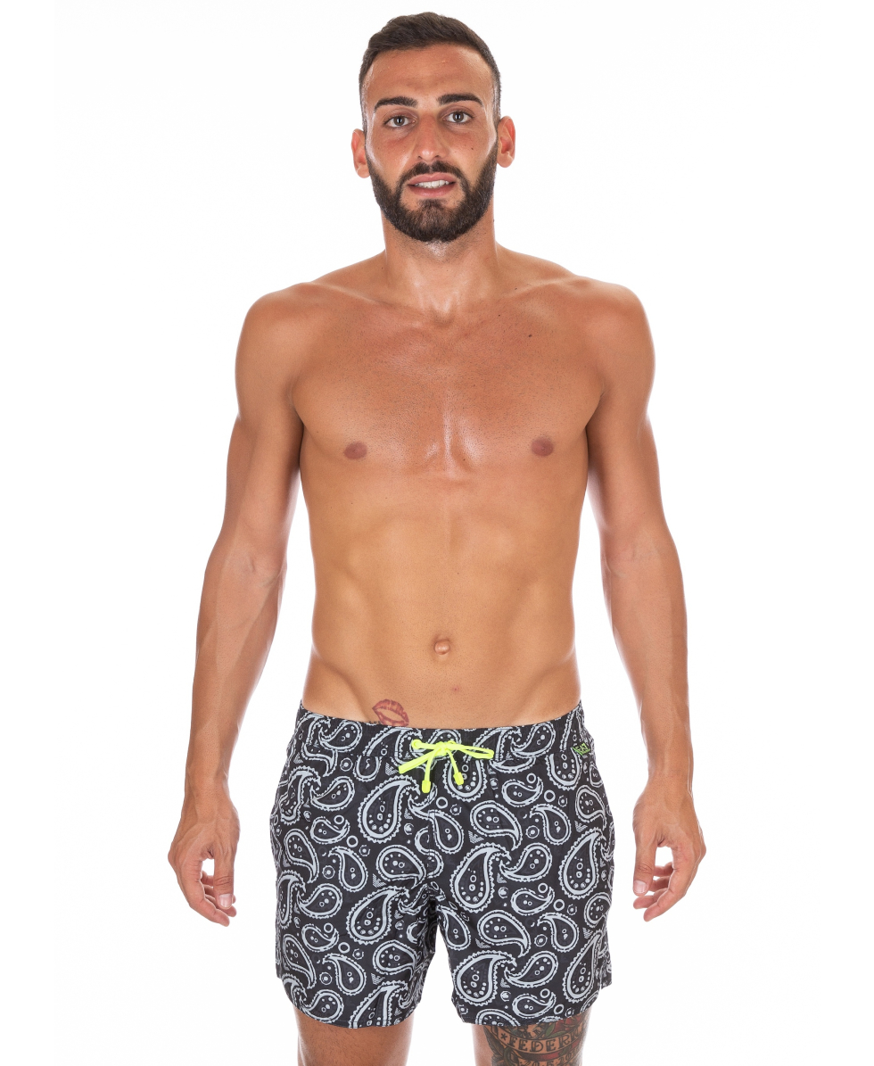 EMPORIO ARMANI - COSTUME SHORT - GRAPHIC - 902000 8P736 42620 - CACHEMIRE