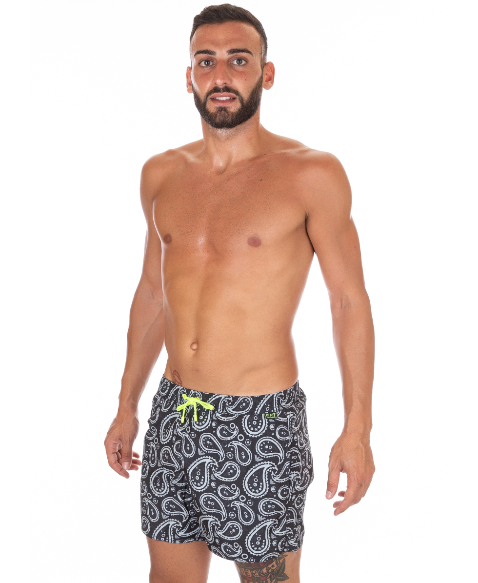 EMPORIO ARMANI - COSTUME SHORT - GRAPHIC - 902000 8P736 42620 - CACHEMIRE