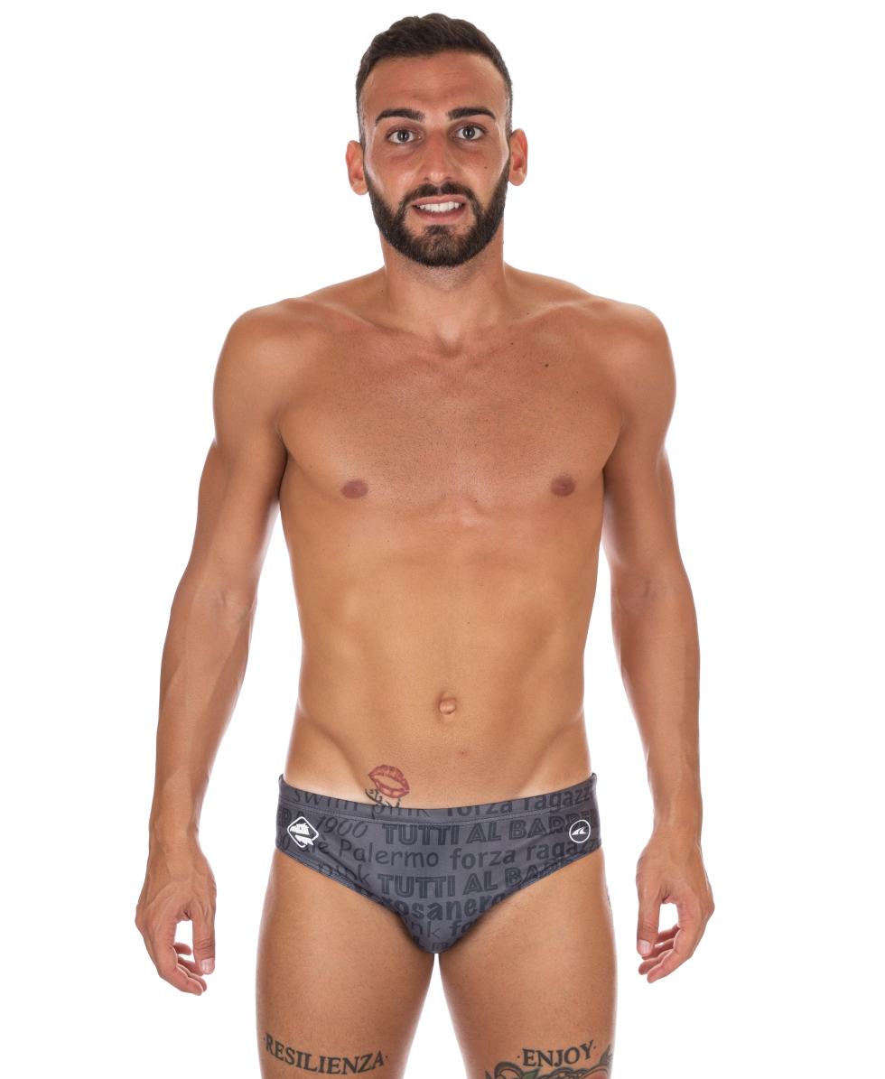 AKRON - COSTUME SLIP - ADDISON PALERMO LETTERS - 434 - DARK GREY