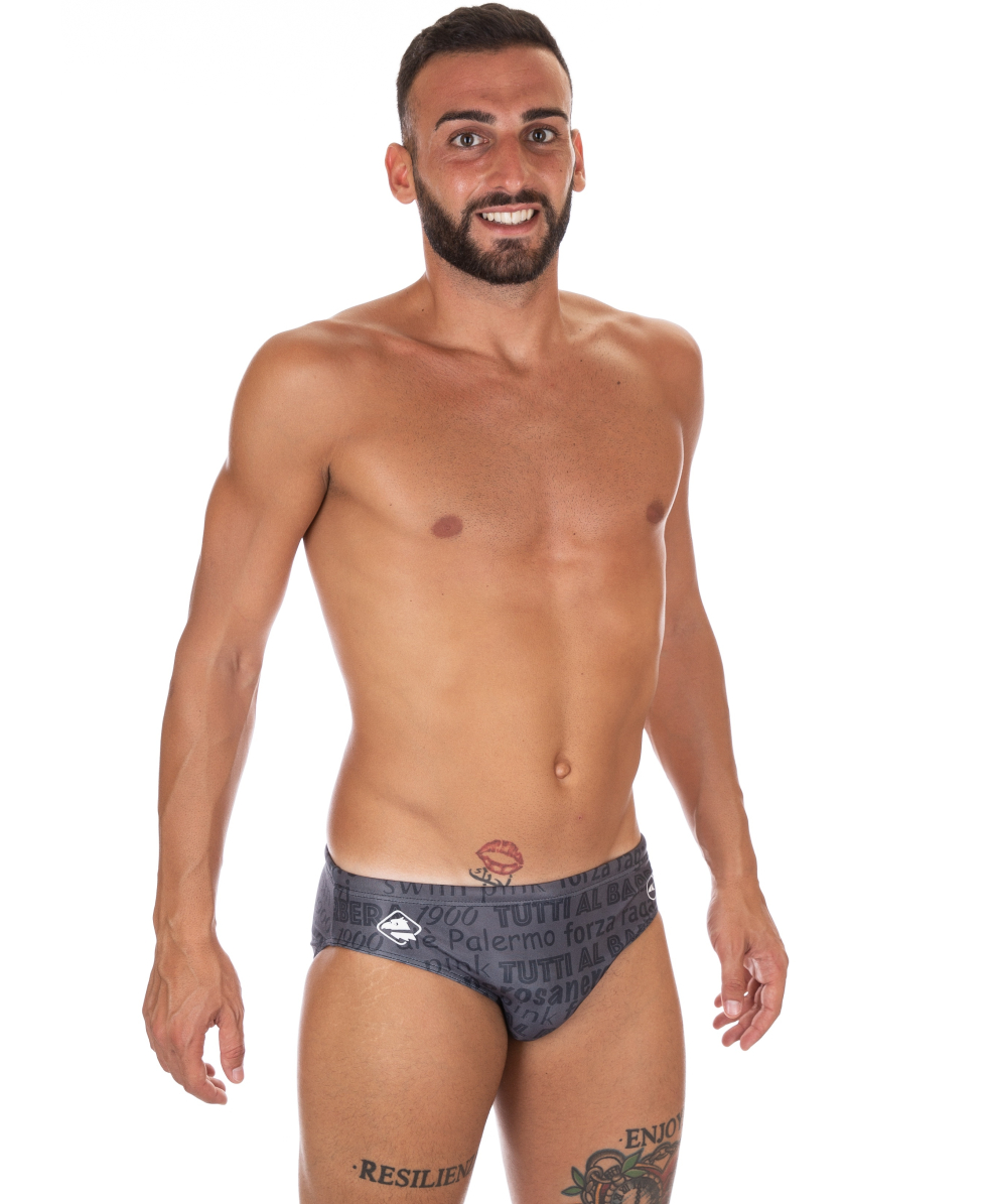 AKRON - COSTUME SLIP - ADDISON PALERMO LETTERS - 434 - DARK GREY