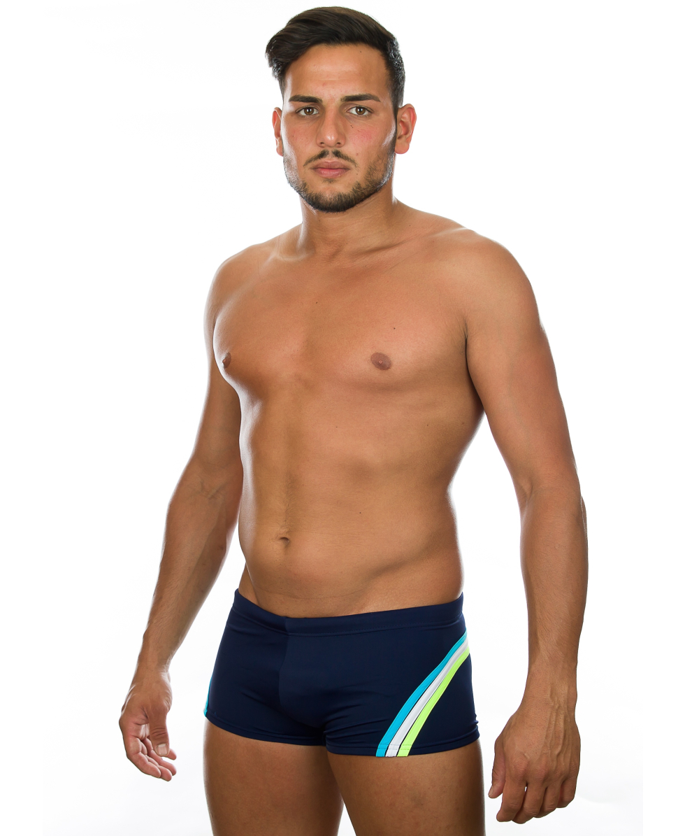 SUNDEK - COSTUME BOXER/TRUNK - B208SPLY700-190 - NAVY - MINI BEACH HEAD