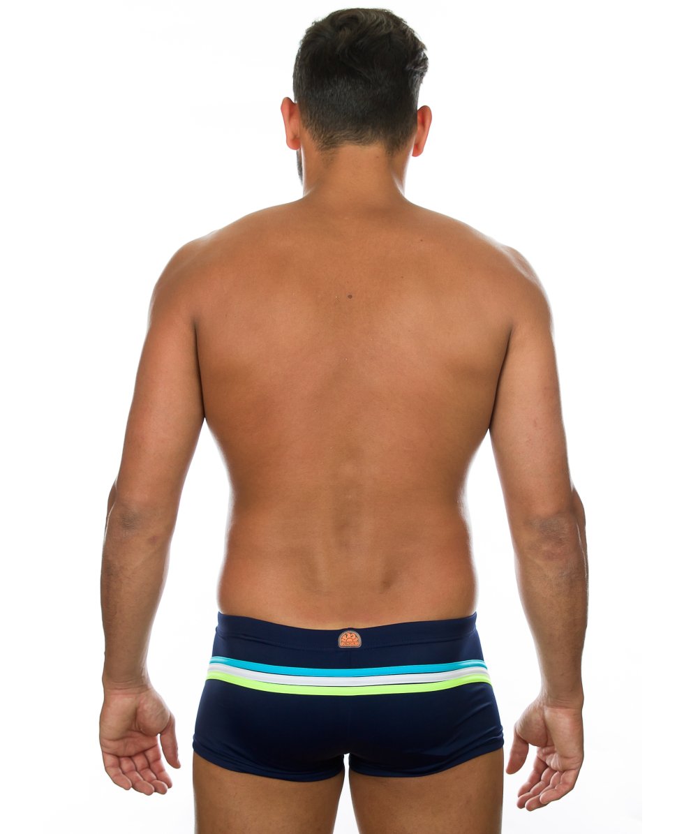 SUNDEK - COSTUME BOXER/TRUNK - B208SPLY700-190 - NAVY - MINI BEACH HEAD