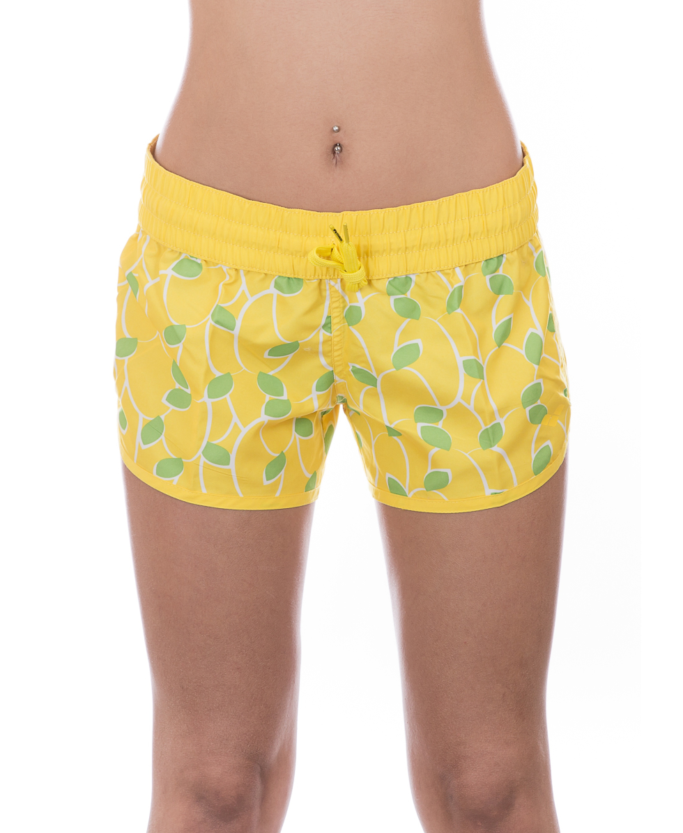 ARENA - WALKSHORT WOMAN - LEMONS - 1B04233 - YELLOW