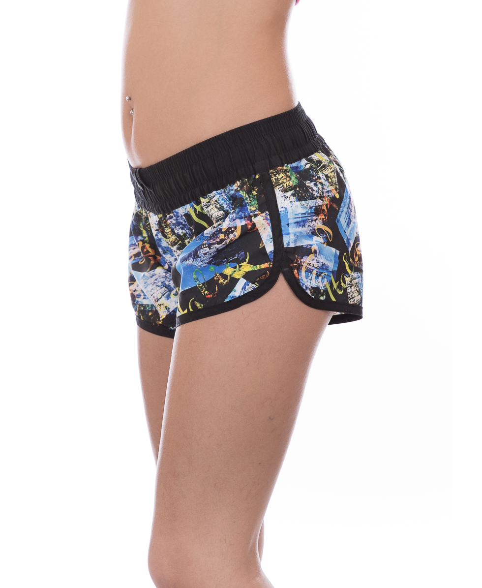 ARENA - WALKSHORT WOMAN - POSTCARD - 1B02855 - BLACK