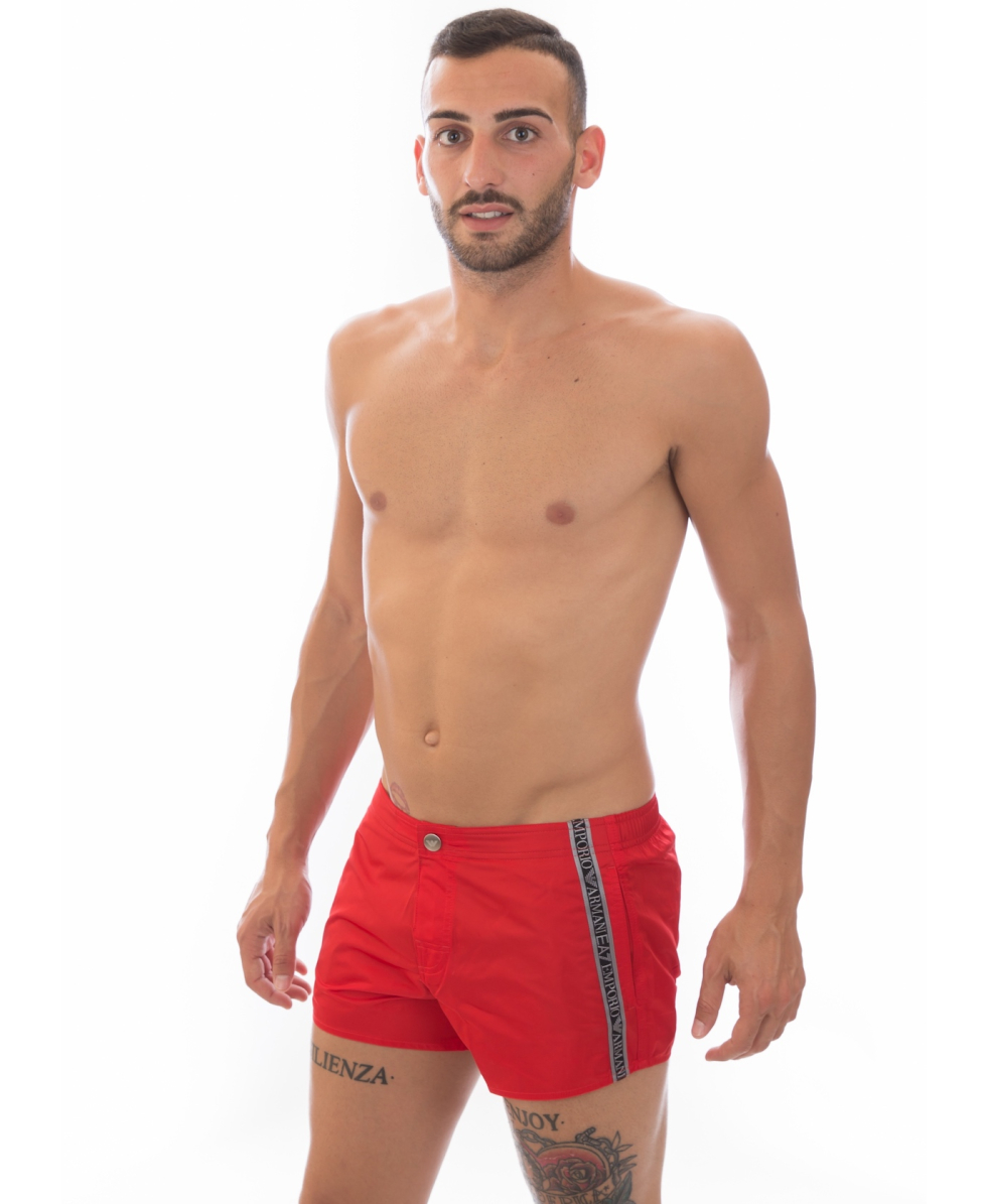 EMPORIO ARMANI - COSTUME SHORT - 902005 7P745 00074 - RED - SWIMWEAR